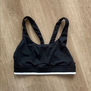 Athleta Black and White Sports Bra